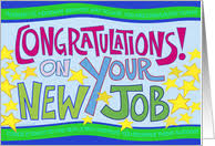 Congrats on your new job